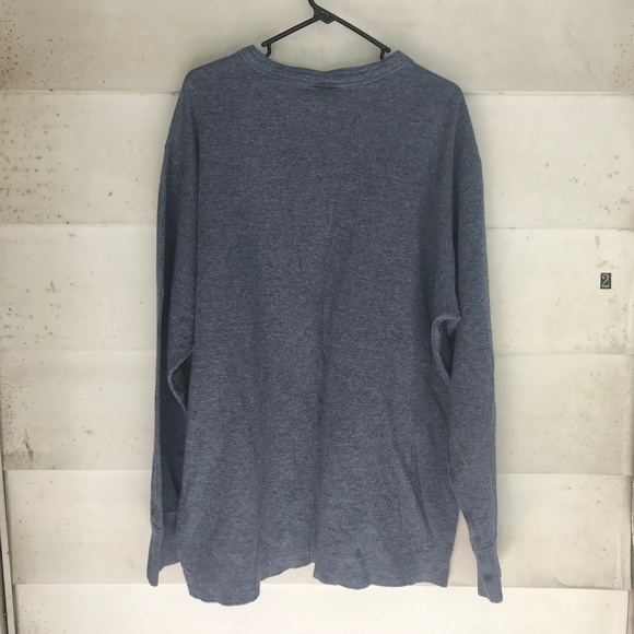 Men's LL Bean Wool/Cotton Blend Henley - Picture 2 of 4